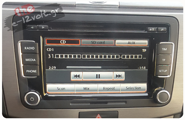 VW RCD510 systems