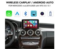 DIGITAL IQ BZ 241 CPAA (CARPLAY / ANDROID AUTO BOX for MERCEDES mod.2014-2018 with NTG 5.0/5.1)